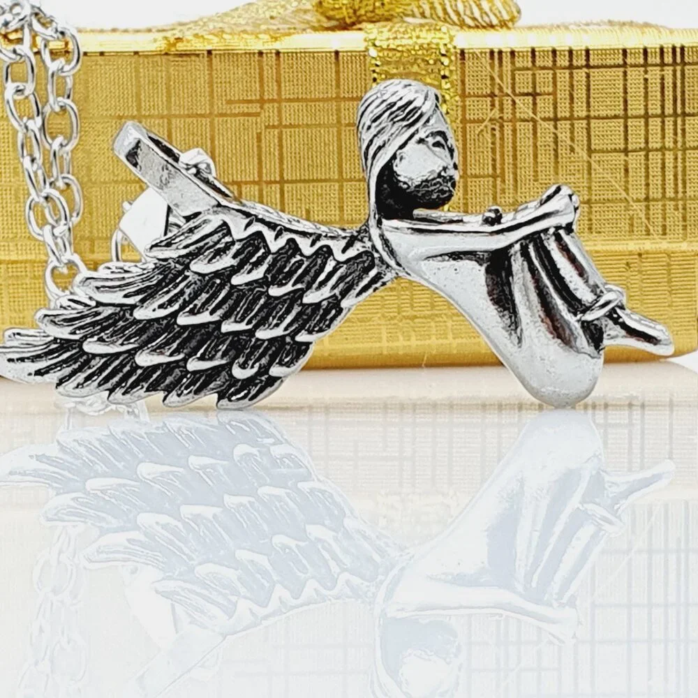 Saint Girl Angel Necklace for Men/Women, BL55590020